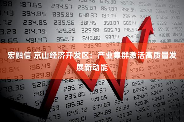 宏融信 京山经济开发区：产业集群激活高质量发展新动能